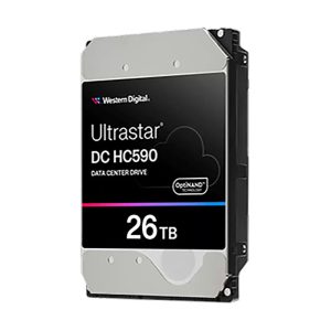 WD Western Digital WUH722626AL5204 Ultrastar DC HC590 26TB SAS 12Gb/s 3.5inch Hard Drive
