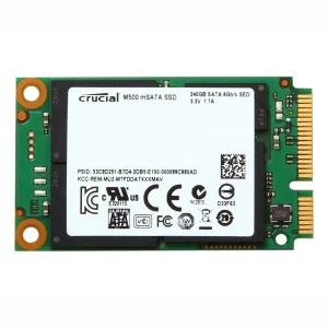 Crucial M500 240GB Mini-SATA (mSATA) MLC Internal Solid State Drive (SSD) CT240M500SSD3