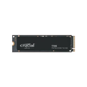 Crucial T705 2TB PCIe Gen5 NVMe M.2 SSD - Up to 14,500 MB/s - Game Ready - Internal Solid State Drive (PC) - +1mo Adobe CC - CT2000T705SSD3
