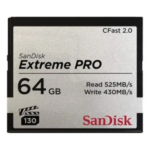 SanDisk Extreme Pro 64GB CFast 2.0 Flash Card Model SDCFSP-064G-G46D