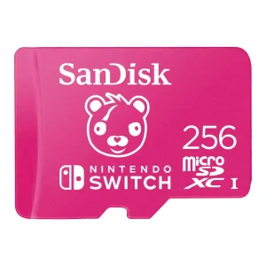 SanDisk 256GB microSDXC Card Licensed for Nintendo Switch, Fortnite Edition (SDSQXAO-256G-GN6ZG)
