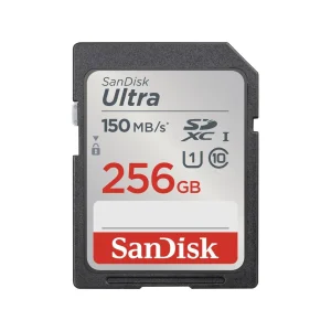 SanDisk 256GB Ultra SDXC UHS-I / Class 10 Memory Card, Speed Up to 150MB/s (SDSDUNC-256G-GN6IN)