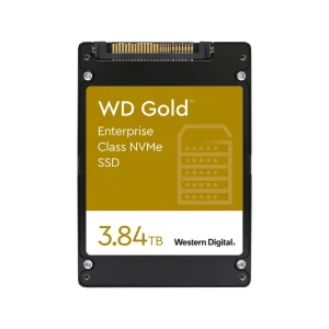 Western Digital Gold WDS384T1D0D 2.5" U.2 3.84TB PCI-Express 3.1 x4, NVMe 1.3 Enterprise Solid State Drive