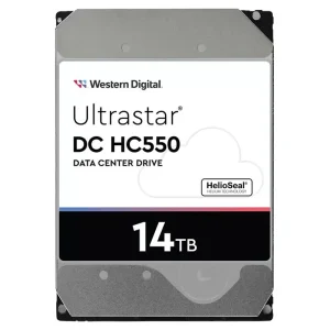 Western Digital WUH721814AL5204 Hard Drive 14TB SAS 12Gb/s 3.5in 7200 RPM 512MB SE - Ultrastar DC HC550