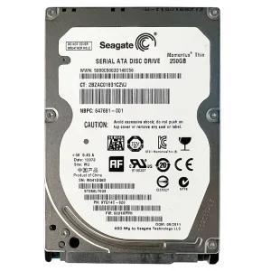 ST250LT003-9YG14C Seagate 250GB 5400RPM SATA 3.0 Gbps 2.5 16MB Cache Momentus Thin Hard Drive
