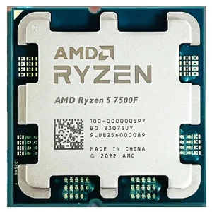 AMD Ryzen 5 7500F - Ryzen 5 7000 Series Zen 4 6-Core 3.7 GHz - Socket AM5