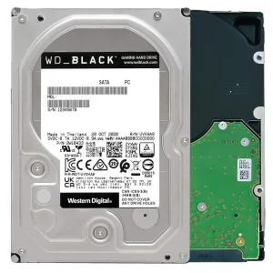 WD Black 4TB Performance Desktop Hard Disk Drive - 7200 RPM SATA 6Gb/s 256MB Cache 3.5 Inch - WD4005FZBX