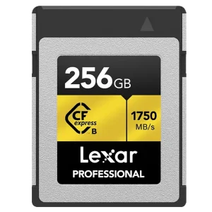 Lexar Professional CFexpress Type B Card GOLD Series LCXEXPR256G-RNENG