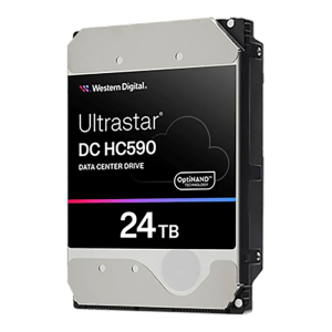 WD WUH722624AL5204 Ultrastar DC HC590 24TB SAS 12Gb/s 3.5inch Hard Drive