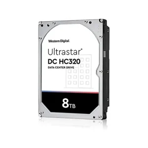 Western Digital Ultrastar DC HC320 HUS728T8TALE6L4 0B36452 8TB 7.2K RPM SATA 6Gb/s 512e 256MB 3.5" SE Manufacturer Recertified HDD