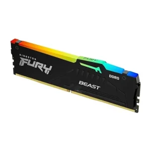 Kingston FURY Beast 32GB 6000MT/s DDR5 CL36 RGB Desktop Memory Single Module | Infrared Syncing | AMD Expo | Plug N Play | KF560C36BBEA-32