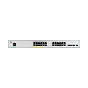 Cisco C1000-24P-4G-L 24-Port PoE+ Gigabit Switch, 4 SFP Uplinks, Layer 2, Fanless, Compact, Smart Managed