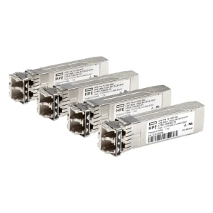 HP MSA 10Gb Short Range iSCSI SFP+ 4-Pack Transceiver (C8R25B)