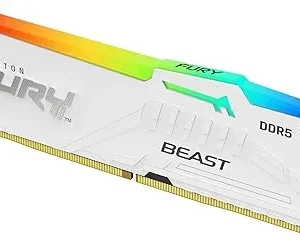 Kingston Fury Beast White RGB 32GB (2x16GB) 5600MT/s CL36 DDR5 Expo DIMM