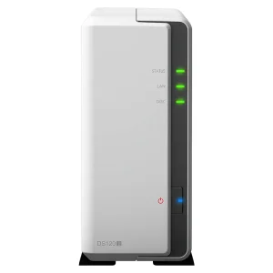 Synology DS120j 1 bay NAS DiskStation (Diskless), 512MB DDR3L