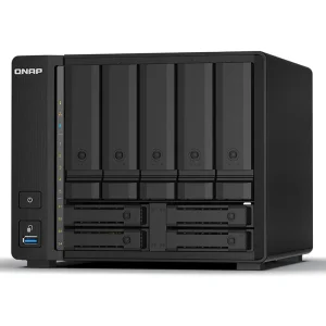 QNAP TS-h973AX-32G 9-Bay QuTS Hero NAS with 10GbE/2.5GbE Connectivity