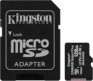Kingston Canvas Select Plus microSD Card|SDCS2 SDCS2/128GB