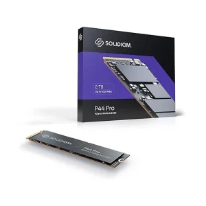 Solidigm P44 Pro Series 2TB PCIe GEN 4 NVMe 4.0 x4 M.2 2280 3D NAND Internal Solid State Drive, Read/Write Speed up to 7000MB/s and 6500MB/s, SSDPFKKW020X7X1
