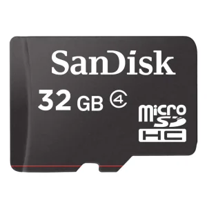 SanDisk Class 4 C4 Ultra microSDHC micro SD HC SDHC TF Memory Card 32G 32GB W/ ADAPTER + Plastic Case SDSDQAB-032G