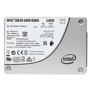 Intel D3-S4610 3.84TB 3D TLC SATA 6Gb/s 2.5-Inch Data Center SSD SSDSC2KG038T801