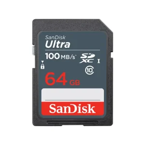 SanDisk SDSDUNR-064G-GN3IN CVK 64GB 9pin SDXC r100MB/s C10 UHS-I SanDisk Ultra SDXC Memory Card