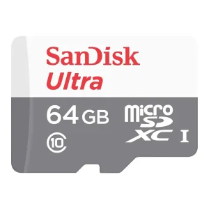 SanDisk Kit of Qty 2 x SanDisk Ultra 64GB microSDXC SDSQUNS-064G-GN3MN