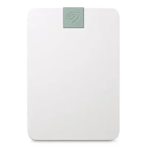 seagate ultra touch hdd 2tb external hard drive - 7mm, cloud white, post-consumer recycled material, 6mo dropbox and mylio, rescue services (stma2000400)