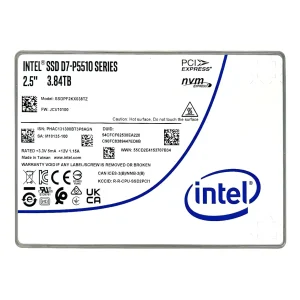 SSDPF2KX038TZ Intel D7-P5510 Series 3.84TB U.2 PCIe NVMe 2.5" Internal SSD