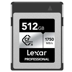 Lexar Professional CFexpress Type B Card SILVER Series LCXEXSL512G-RNENG