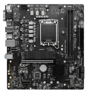 MSI PRO B760M-G DDR4 Intel B760 Chipset LGA1700 Socket Motherboard