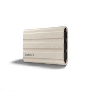 Samsung T7 Shield Portable SSD 1 TB - USB 3.2 Gen.2 External SSD Beige (MU-PE1T0K/EU)