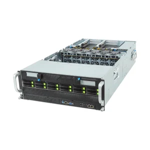 GIGABYTE G493-ZB2-AAP1 4U Server | AMD EPYC 9004 Series | 8x Dual-Slot Gen5 GPU | 24x DDR5-5600 | 12x NVMe SSD | AI Training/Deep Learning/HPC