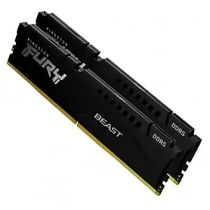 Kingston FURY Beast 16GB (2 x 8GB) 288-Pin PC RAM DDR5 5200 (PC5 41600) Desktop Memory Model KF552C40BBK2-16
