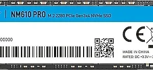 Lexar NM610PRO 500GB SSD NVME 1.4 PCIe Gen3x4 M.2 2280 Internal SSD Up to 3300