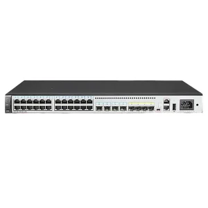 Huawei S5720-32X-EI-AC(24 Ethernet 10/100/1000 ports,4 Gig SFP,4 10 Gig SFP+,AC 110/220V,front access)