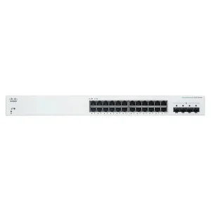 CISCO DESIGNED Business CBS220-24FP-4G Smart Switch | 24 Port GE | Full PoE | 4x1G SFP