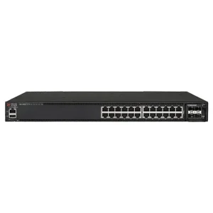 Brocade ICX7450-24-E Icx 7450-24 - Switch - L3 - Managed - 24 X 10/100/1000 + 4 X 10 Gigabit Sfp+ (Uplink) + 2 X 40 Gigabit Qsfp+ (Uplink) - Rack-Mountable