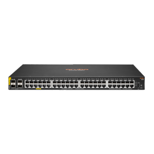 HPE Aruba 6000 48G Class4 PoE 4SFP 370W Switch - switch - 48 ports - managed -rack-mountable (R8N85A)