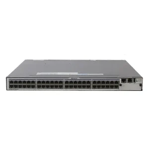 Huawei S5700-52C-PWR-SI(48 Ethernet 10/100/1000 PoE+ ports,with 1 interface slot,with 500W AC power supply)