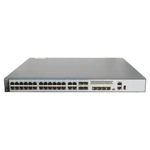 Huawei S5720-36C-EI-DC (28 Ethernet 10/100/1000 ports,4 of which are dual-purpose 10/100/1000 or SFP,4 10 Gig SFP+)