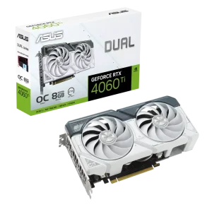 ASUS DUAL RTX 4060 Ti WHITE OC dual rtx4060ti o8g white Nvidia Geforce GPU Graphics Card