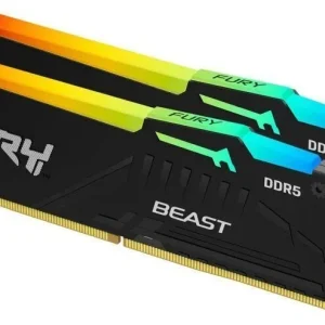Kingston FURY Beast RGB 32GB (2 x 16GB) PC5-41600 (DDR5-5200) DIMM Memory