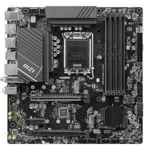 MSI PRO B760M-P DDR4 Intel B760 Chipset LGA1700 Socket Motherboard