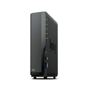 Synology DiskStation DS124 1 Bay Desktop NAS Enclosure RTD1619B Quad Core, 1GB