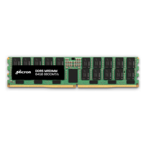 Micron DDR5-5600B 8Gx80 RDIMM 2Rx4 (64GB)MTC40F2046S1RC56BD2R