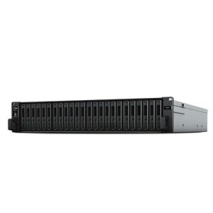 Synology RackStation RS3621xs+ NAS Server with Xeon 2.1GHz CPU, 64GB Memory, 216TB HDD Storage, 2 x 10GbE LAN Ports, DSM Operating System Bundle with Rail kit