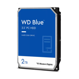 WD Blue 2TB Desktop Hard Disk Drive - 7200 RPM SATA 6Gb/s 256MB Cache 3.5 Inch - WD20EZBX